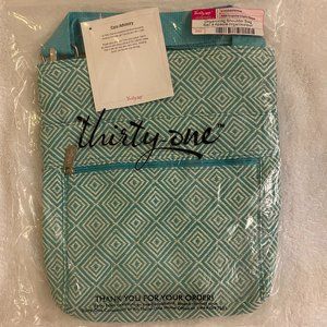 NWT - Teal Thirty One Organizing Shoulder Bag